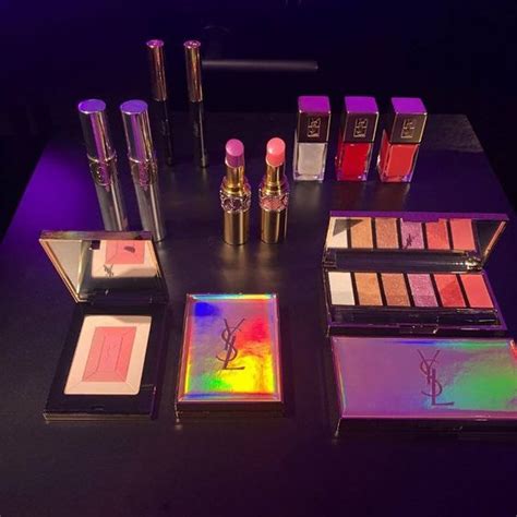 ysl make upnajaar 2019|YSL Beauty's Holographic Makeup Collection Drops January .